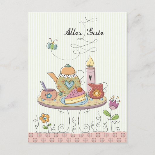 Alles Gute Briefkaart (Voorkant)