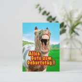 Alles Gute zum Geburtstag Briefkaart (Staand voorkant)