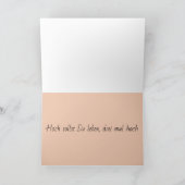 Alles Gute zum Geburtstag - Duitse verjaardag Kaart (Binnen)