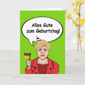 Alles Gute zum Geburtstag - Gelukkige Verjaardag Kaart (Gele Bloem)