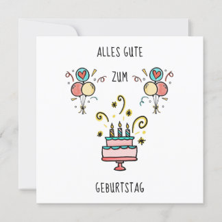 Alles Gute zum Geburtstag Kaart