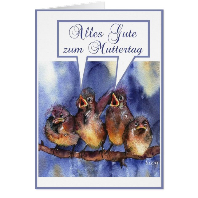 alles Gute zum Muttertag (Voorkant)