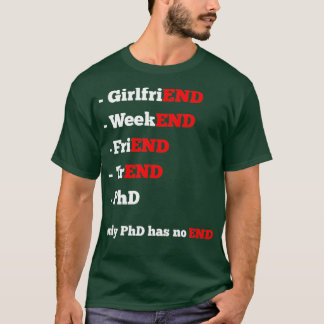Alles heeft een einde maar PhD Thesis 1 T-shirt