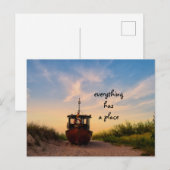 Alles heeft een plek briefkaart (Voorkant / Achterkant)