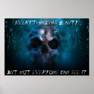 Alles heeft schoonheidsPoster Poster