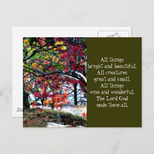 Alles helder en mooi briefkaart (Voorkant / Achterkant)