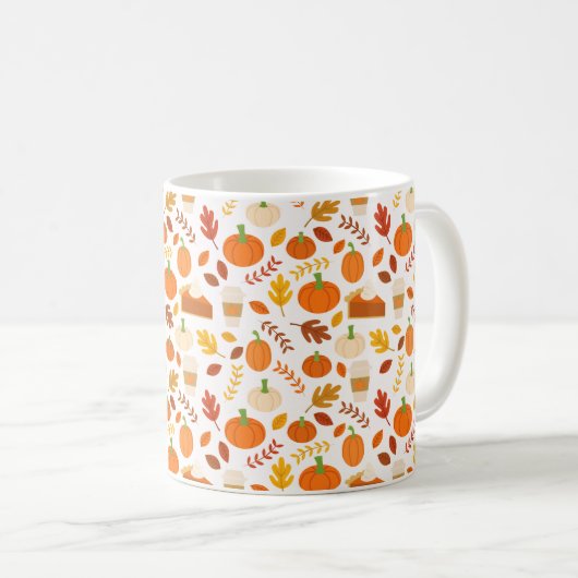 Alles Herfst Over Print Mok (Voorkant rechts)