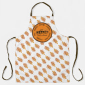 Alles Herfst Overal-Print Schort (Voorkant)