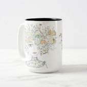 "Alles Herfst" Tweekleurige Koffiemok (Voorkant links)