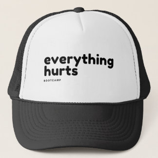 Alles Hurts Boot Camp Trucker Hat Trucker Pet