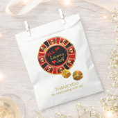 Alles in Casino Chip Las Vegas Stijl Bruiloft Bedankzakje (Geknipt)