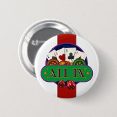 Alles in Casino Poker Ronde Button 5,7 Cm (Voorkant /achterkant)