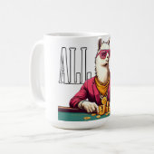 ALLES IN Crypto Bitcoin lamacrazylife - BTC crypto Koffiemok (Voorkant links)