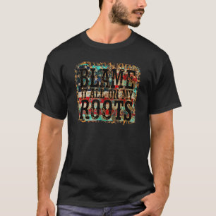 Alles in de kaart spelen bij mijn rots country Mus T-shirt