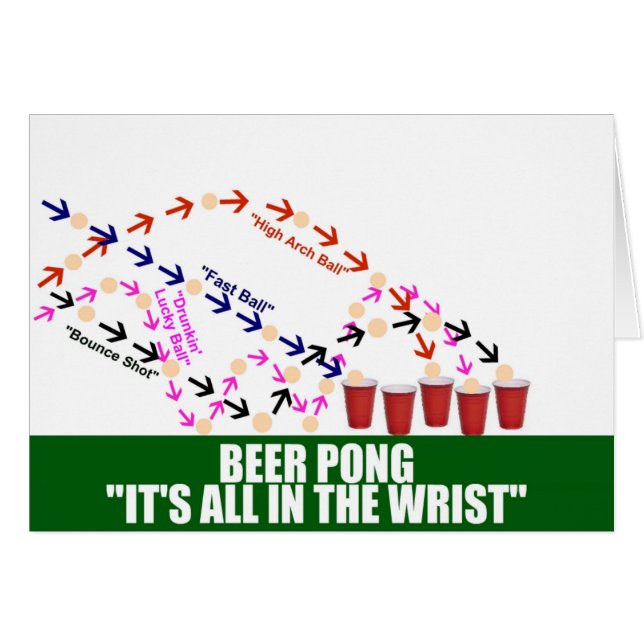 Alles in de pols Beer Pong (Voorkant Horizontaal)