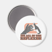 Alles in de reflexen magneet (Voorkant / Achterkant)