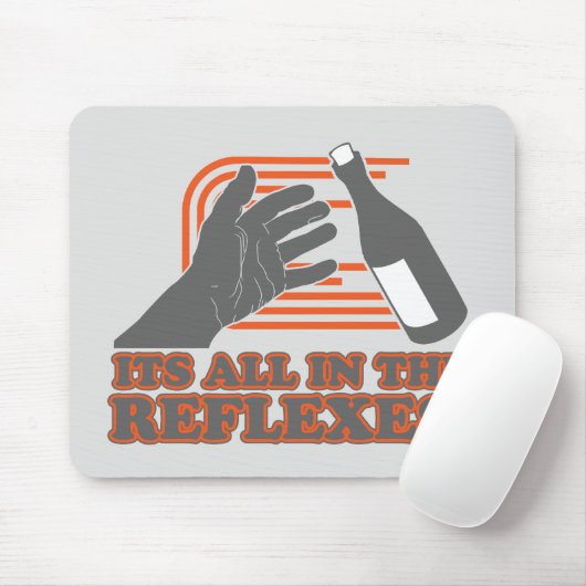 Alles in de reflexen muismat (Met muis)