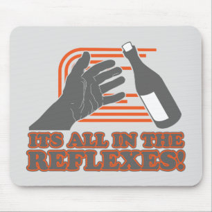 Alles in de reflexen muismat
