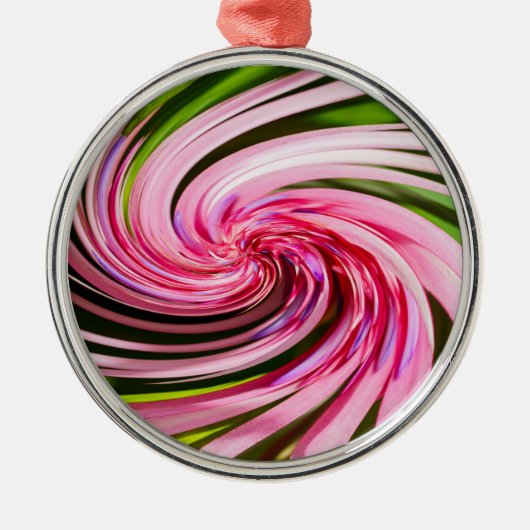 Alles in de war metalen ornament (Voorkant)