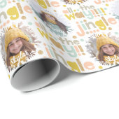 Alles in de weg | Kerst van de twee foto's Cadeaupapier (Rol Hoek)