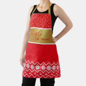 Alles in de weg | Runderen, sneeuwvlokken en stank Schort (Insitu)