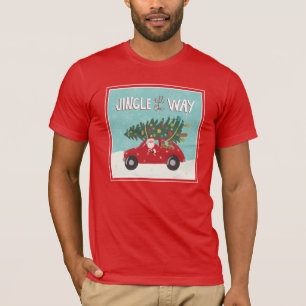 Alles in de weg   Santa Car T-shirt