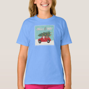 Alles in de weg   Santa Car T-shirt