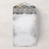 ALLES IN ÉÉN Bling Afstuderen Uitnodiging (Buitenkant)