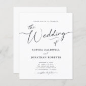 Alles in één budgetkalligrafie (Voorkant / Achterkant)