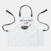 Alles in een dagbaan schort (Voorkant)