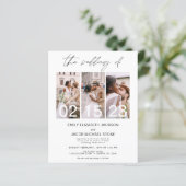 Alles in een De bruiloft van foto eenvoudig minima (Staand voorkant)