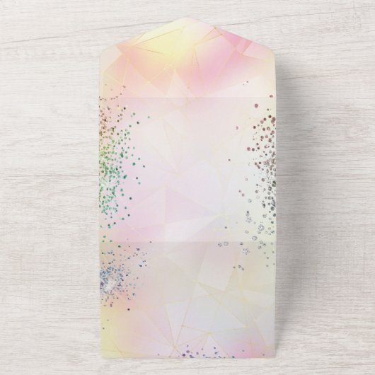 ALLES IN ÉÉN EENKORTE BURGERVERZOEK ALL IN ONE UITNODIGING (Buitenkant)