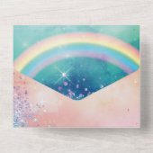 ALLES IN ÉÉN EENKORTE BURGERVERZOEK ALL IN ONE UITNODIGING (Achterkant)