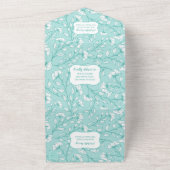 Alles in één elegante 80ste verjaardag uitnodiging (Buitenkant)