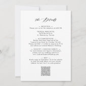 Alles in één eucalyptuskalligrafie kaart (Achterkant)