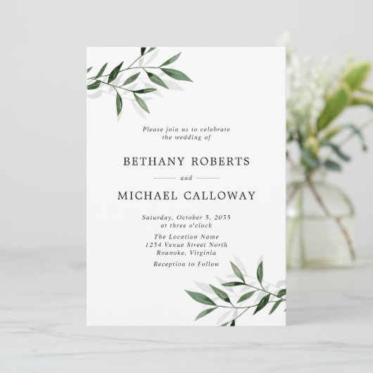 Alles in één fijne epalyptus en schaduwweduwschap kaart (Staand voorkant)