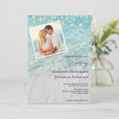 Alles-in-één foto Zeaside Sandy Beach & Lichten Kaart (Staand voorkant)