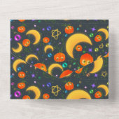 Alles in één Halloween Invite All In One Uitnodiging (Achterkant)