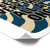 Alles in één keer voelen - Poster (Hoek)