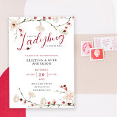 Alles in een klein lieveheersbeestje QR Code Douch Kaart