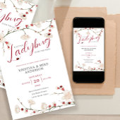 Alles in een klein lieveheersbeestje QR Code Douch Kaart