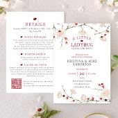 Alles in een klein lieveheersbeestje QR Code Douch Kaart