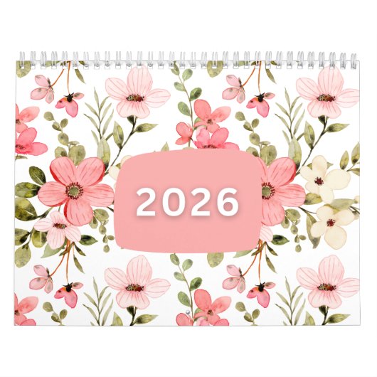 Alles-in-één Maandelijkse Planner Kalender (Hoes)