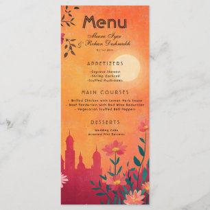 Alles in één Menu +Drinken Golden Horizon Wedding