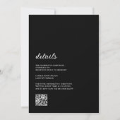 Alles in één niets Fancy alleen liefde bruiloft Kaart (Achterkant)