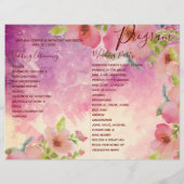 Alles in één programmamenu detailleert flyer (Voorkant)