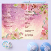 Alles in één programmamenu detailleert flyer (Enkel)