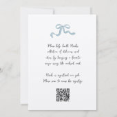 Alles in een romantische boog handgeschreven Vrijg Kaart (Achterkant)