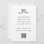 Alles in een romantische boog handgeschreven Vrijg Kaart (Achterkant)