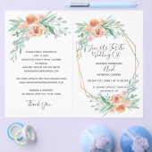 Alles in één rsvp, uitnodiging, ontvangst, details flyer (Enkel)